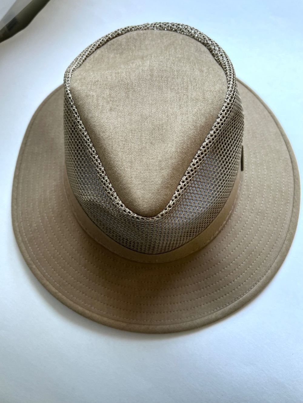 Pendleton Hat Wide Brim Mesh Brown Cotton Outdoor Fishing Sportsman